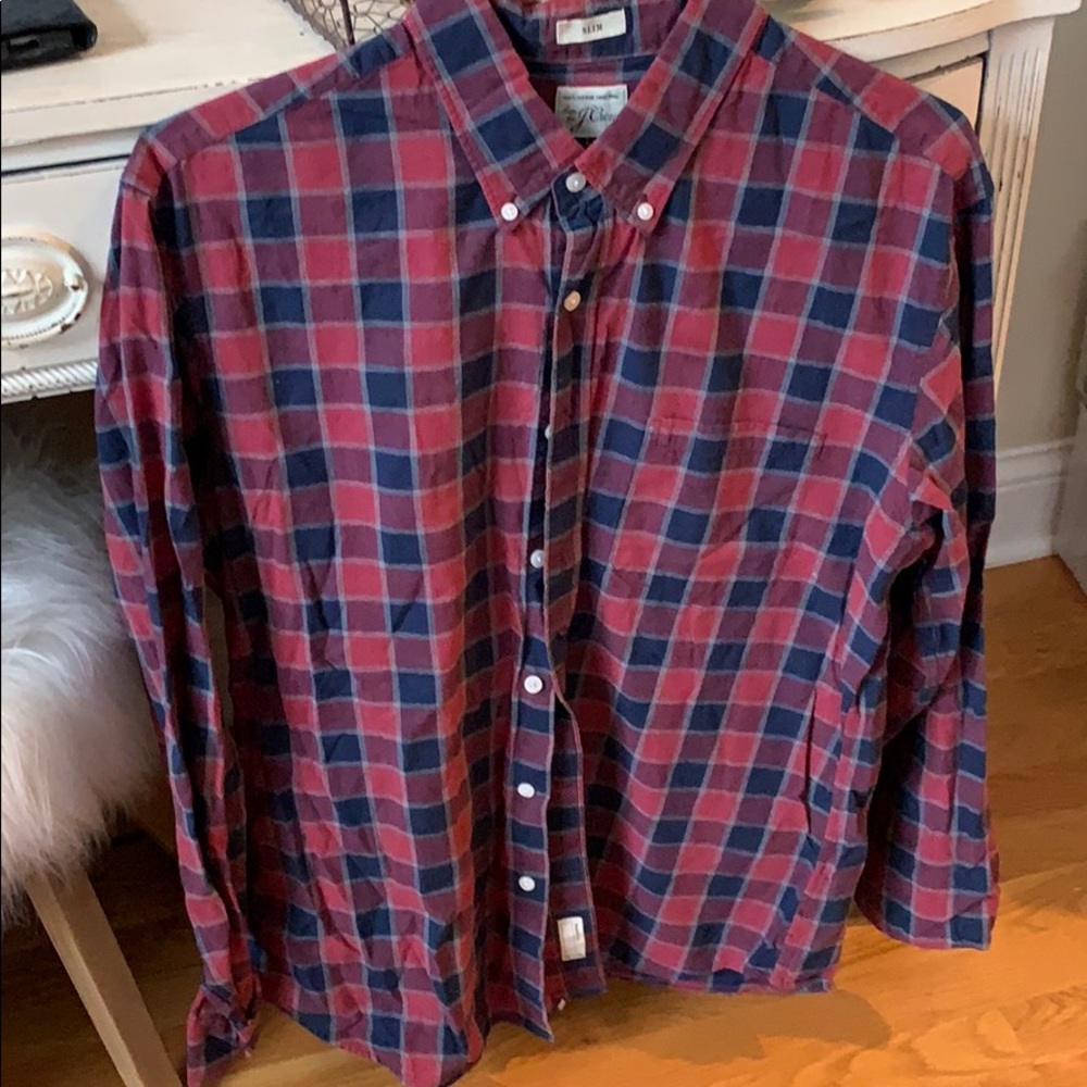J. Crew mens button up